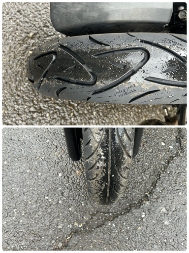 軽整備済み‼️アドレスv125 低走行カスタム後輪新品配送可能現車確認