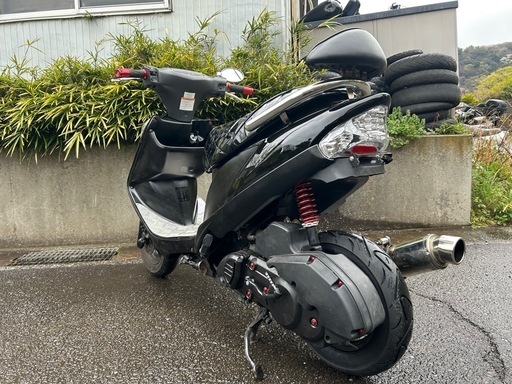 軽整備済み‼️アドレスv125 低走行　カスタム　後輪新品　配送可能　現車確認可能 軽整備済み‼️アドレスv125 低走行 カスタム 後輪新品 配送可能 現車