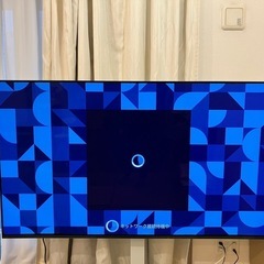 【受渡者様 決定】　kj-65A8h　テレビスタンドセット　4k有機EL の画像