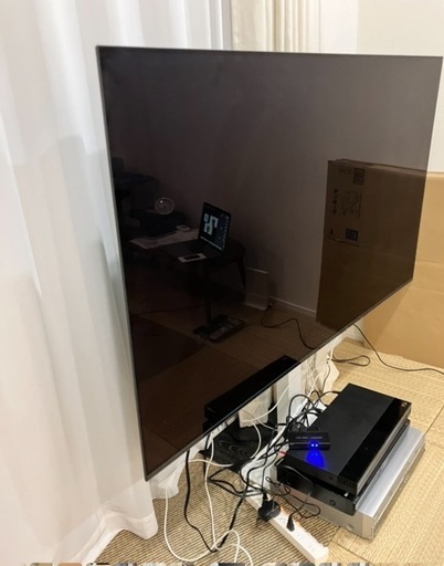 【受渡者様 決定】　kj-65A8h　テレビスタンドセット　4k有機EL 