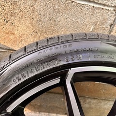 バリ山 17インチ アルジェノンスポーツ・タイヤセット　フリード・CR-Z・スイフトスポーツ等にの画像