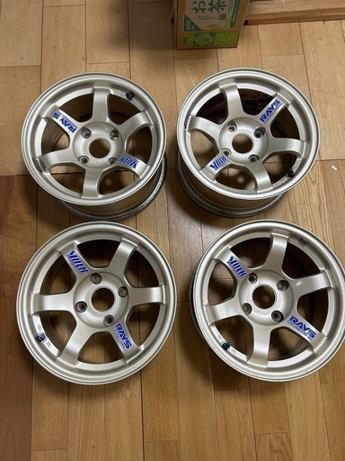 レイズTE37 逆ゾリ14インチ6,5J (テック) てだこ浦西のタイヤ