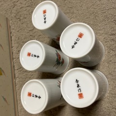 湯呑み５客の画像