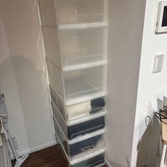 ニトリのクローゼット衣類収納2個セットの画像