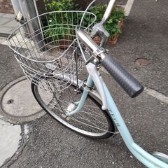 26インチ自転車  ママチャリ ギアなし 大人用の画像