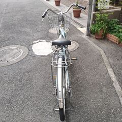 26インチ自転車  ママチャリ ギアなし 大人用の画像