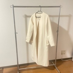 キャスター付　ハンガー　スチールラック　洗濯干し　洗濯ラック　洋...