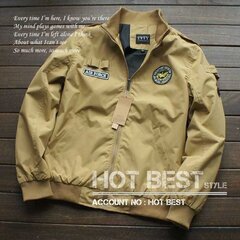 【新品】★Air Force★薄手フライトジャケット★ナイロンM...