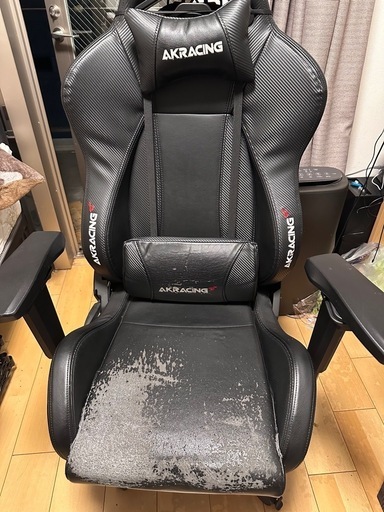 ゲーミングチェア AKRacing Premium カーボンブラック 