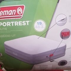Coleman 　コールマン　エアベッド　エアマット　キャンプ　車中泊　中古品の画像
