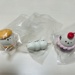 3点追加☆ シマエナガ  5点セット＾＾ 座椅子 クッション と小物入れ 置き物  プライズ限定品の画像