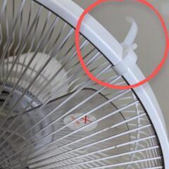 訳あり　首振り扇風機の画像