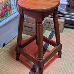 カウンターキャク  椅子  木目