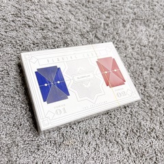 SLOWPLAYトランプ プラスチック100% ２デッキ ジャンボインデックスの画像