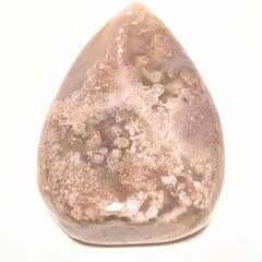 ピンクアメジスト🌸桜瑪瑙共生　雫型の画像