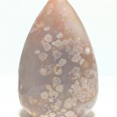 ピンクアメジスト🌸桜瑪瑙共生　雫型の画像