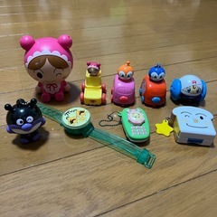 アンパンマン　ガチャガチャ　おもちゃセット