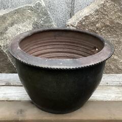【中古】テラコッタ製プランター