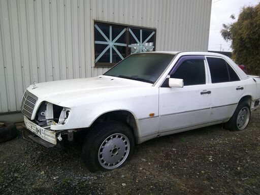 Mベンツ-124-300ターボージーゼルリサイクル車体販売-事故歴まし