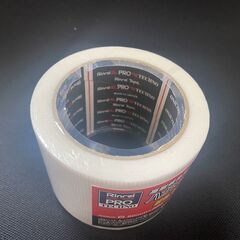 リンレイテープ 強粘着 高耐候多用途テープ ハガレナインマルチ 80mm×20m 白　6個　養生テープ　新品未使用の画像