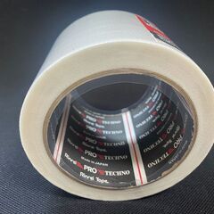 リンレイテープ 強粘着 高耐候多用途テープ ハガレナインマルチ 80mm×20m 白　6個　養生テープ　新品未使用の画像