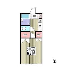 ❤️‍🩹初期費用「8万円」・初月賃料なし・敷金なし・礼金なし・ネット使用料なし・仲介手数料なし❤️‍🩹一人暮らしにおすすめの１Kのお部屋🎶の画像