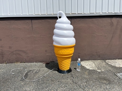 ニッセイのソフトクリーム看板 日世 ソフトクリーム看板 ディスプレイ