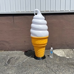 ニッセイのソフトクリーム看板