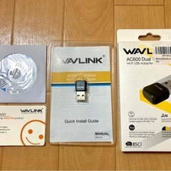 WAVELINK AC600 デュアルバンドWi-Fi USBアダプタ USBレシーバー USB子機の画像