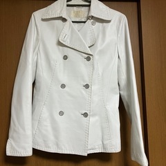 S&I　ジャケット　白レザー