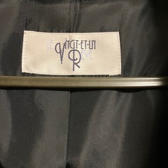 チェック柄　ピーコートの画像