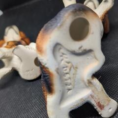 値下　ビーグル犬の置物 3体セットの画像