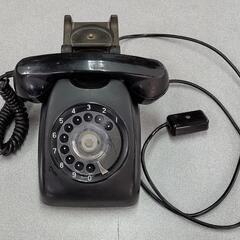 アンティーク★黒電話★ダイヤル式★保留付★レトロ！