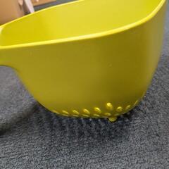 値下げ　水切りざるの画像