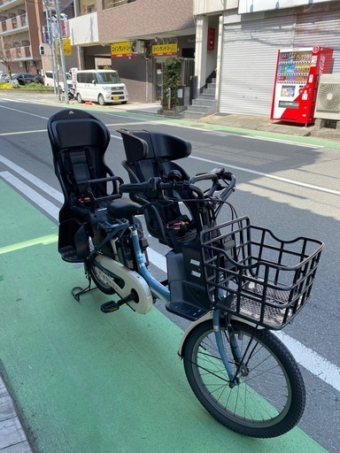 YAMAHA電動自転車子供乗り椅子2個付き