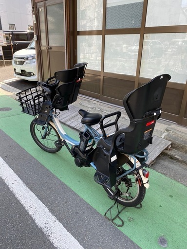 YAMAHA電動自転車子供乗り椅子2個付き