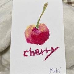 さくらんぼ 手描き チェリー イラスト フルーツ かわいいの画像