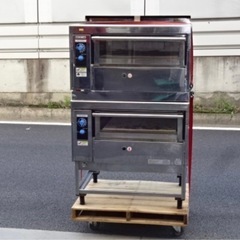【無料】オザキ「ガスピザオーブン」　都市ガス2段式