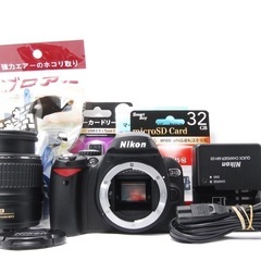 Nikon D40X & 18-55mmED シャッター数極 カメラバッグ付きの画像