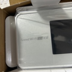 speed wi-fi 5g x12 ポケットWI-FIの画像