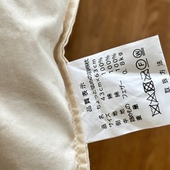 4cm 羽根枕 フェザー ホテル枕 羽毛枕の画像