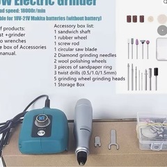 新品　ミニルーター　マキタ18v バッテリーで動作確認済みの画像