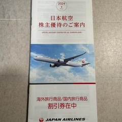 【JAL】株主優待券（搭乗半額券）6枚*株主優待 1冊 *2025年5月31日迄 の画像
