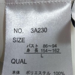 ブラウス　Lの画像