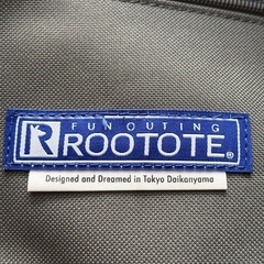 美品　新品　ROOTOTE グレー トートバッグの画像