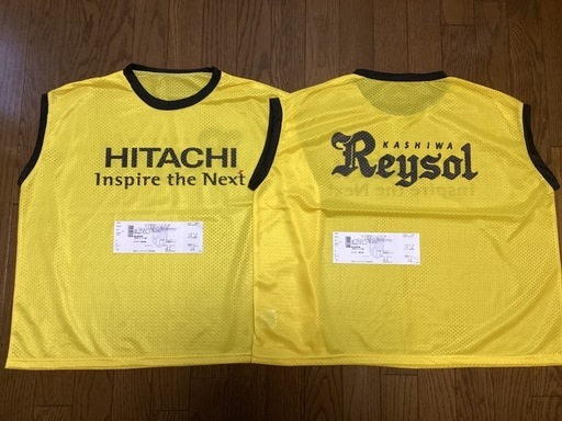 FC東京 vs 柏レイソル 25年4月11日 チケットとビブス（2枚）国立競技場