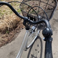 （決まりました）自転車 26インチ(シルバー)の画像