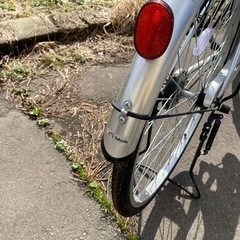 （決まりました）自転車 26インチ(シルバー)の画像
