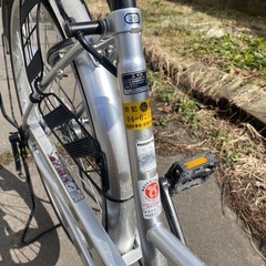 （決まりました）自転車 26インチ(シルバー)の画像