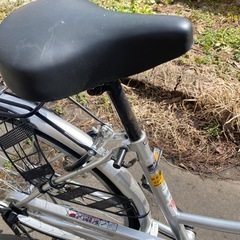 （決まりました）自転車 26インチ(シルバー)の画像